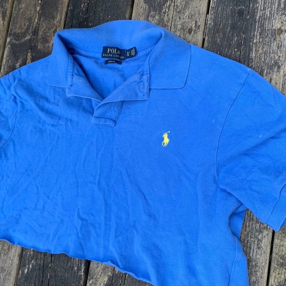 Ralph Lauren cropped polo - Picture 2 of 2